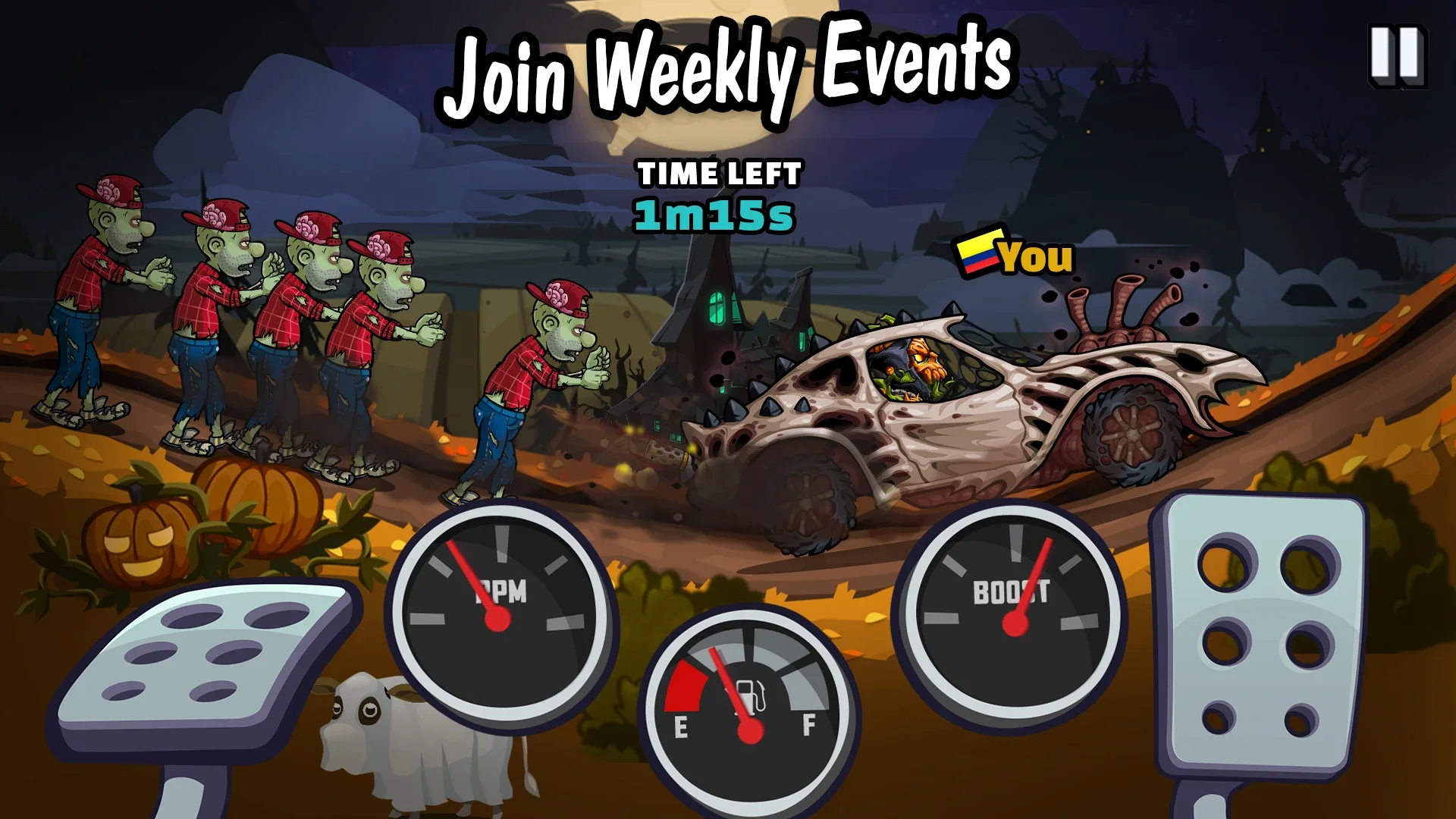 Hill Climb Racing 2 скриншот